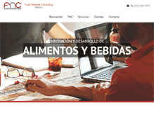 Tablet Screenshot of fnc-mx.com